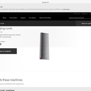 Dyson Detangling Comb